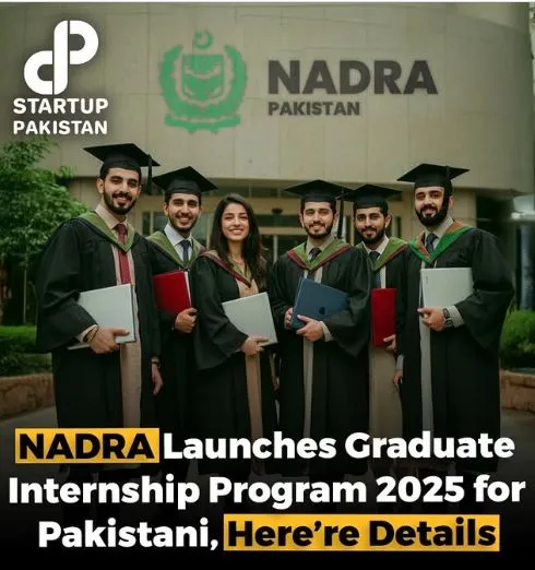 NADRA Graduate Internship Program 2025 Advertisement