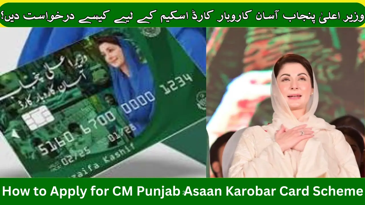 How to Apply for CM Punjab Asaan Karobar Card Scheme
