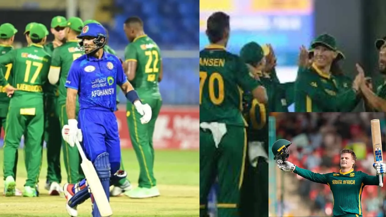South Africa Crush Afghanistan by 107 Runs in ICC Champions Trophy