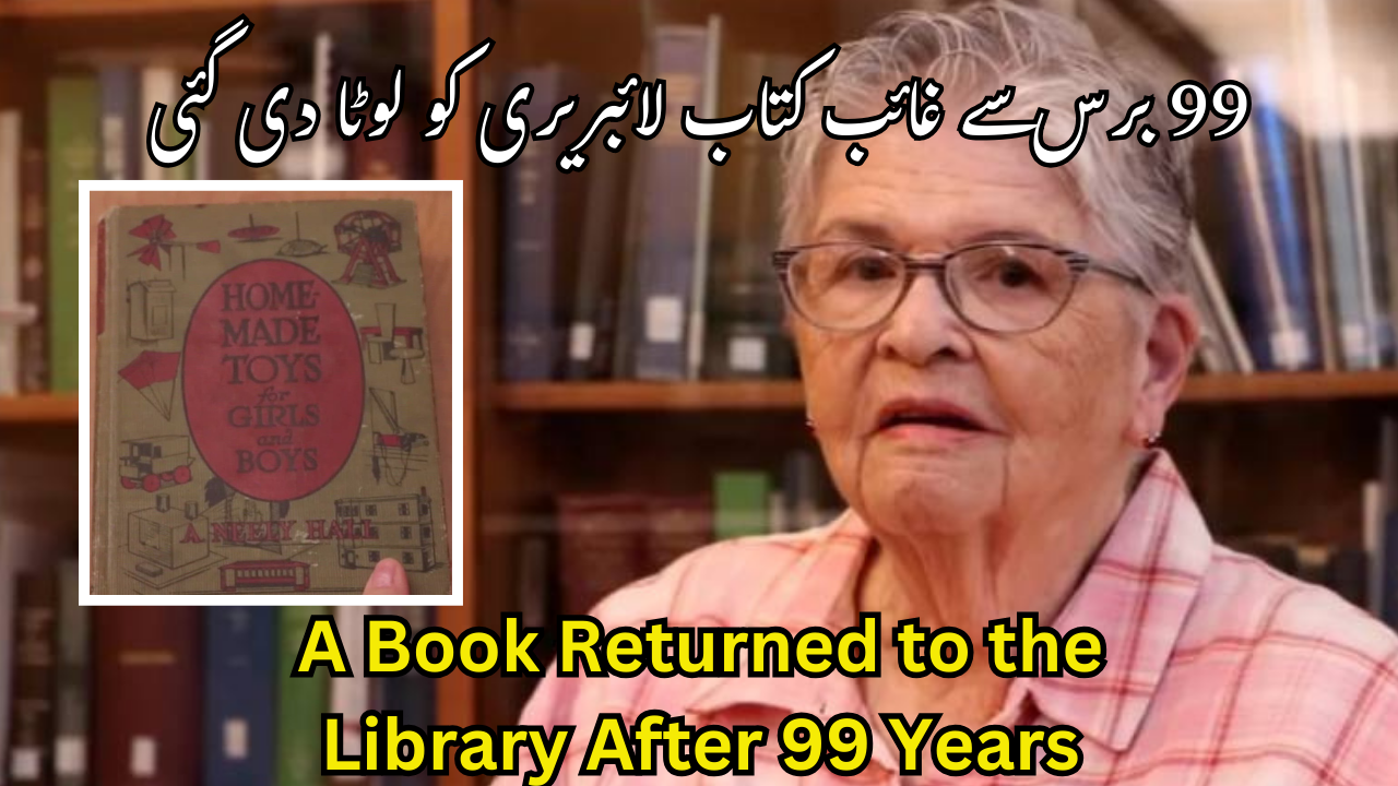 A Book Returned to the Library After 99 Years