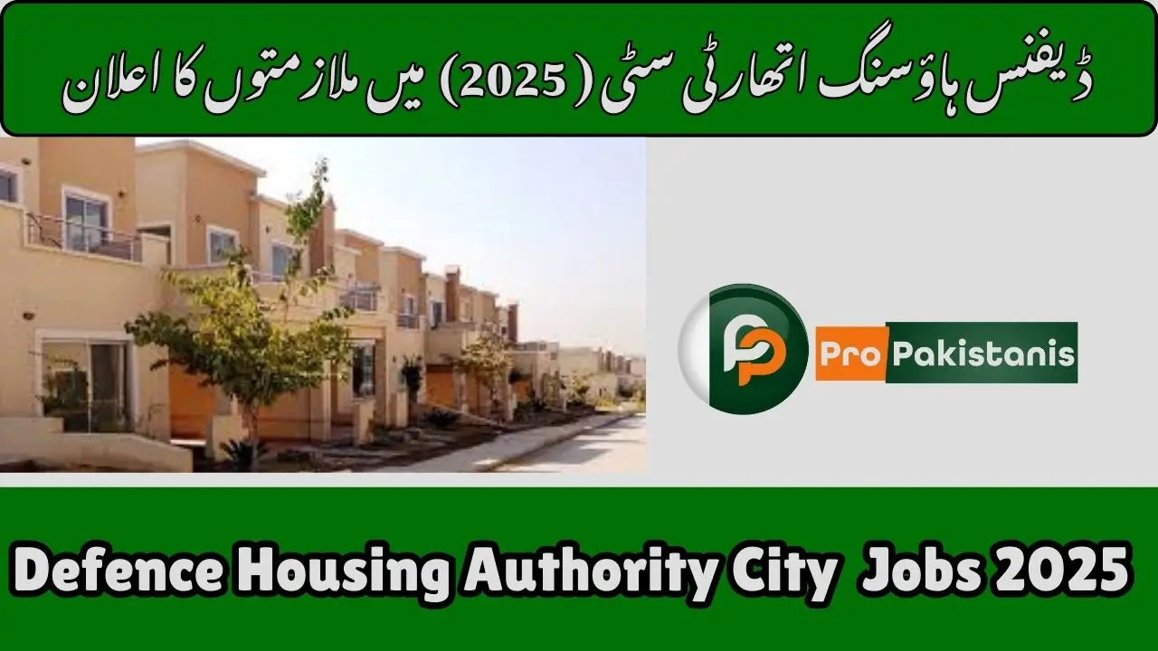 Defence Housing Authority City DHAC Jobs 2025