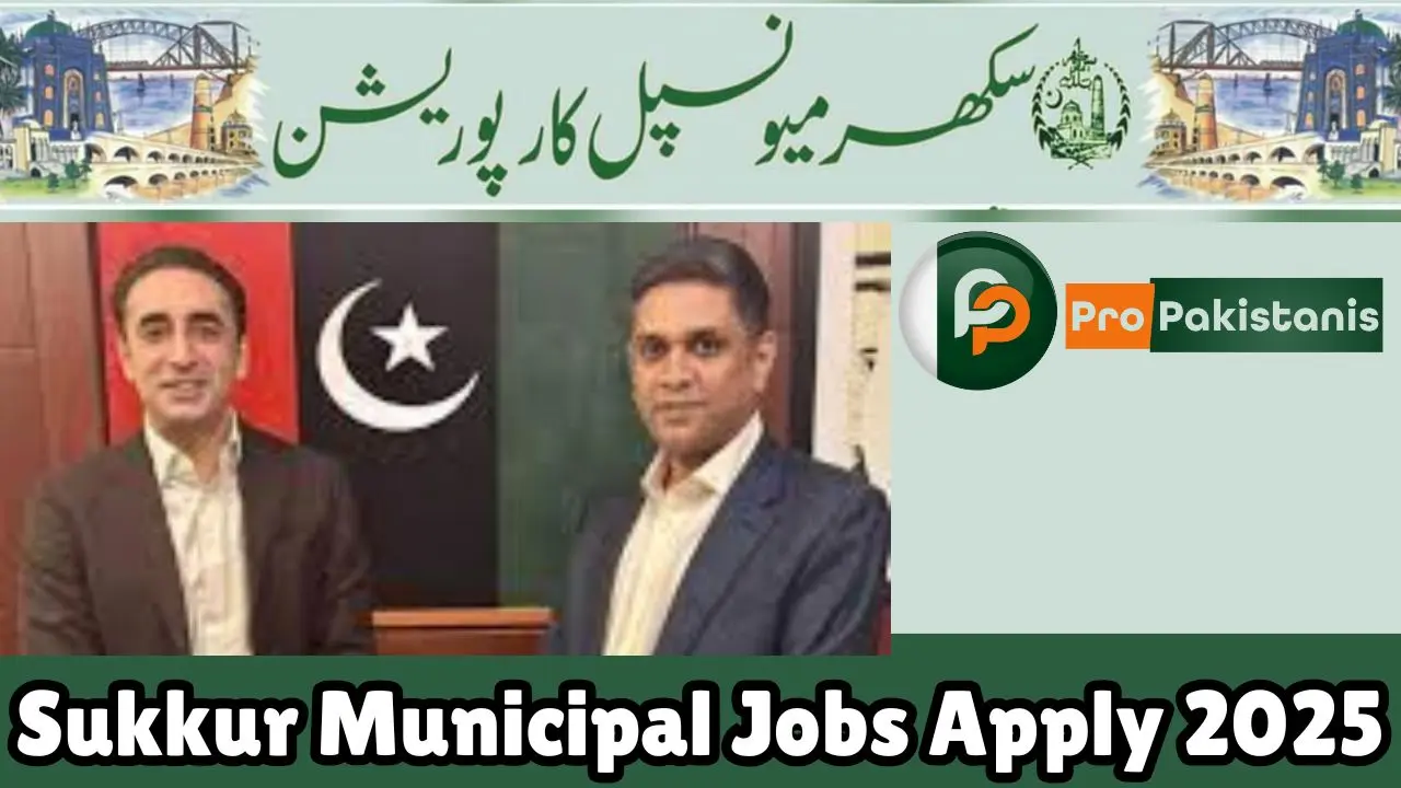 Sukkur Municipal Jobs Apply 2025 Latest Opportunities