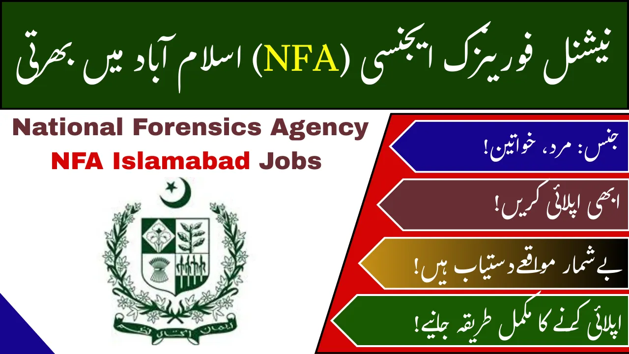 NFA Islamabad Jobs
