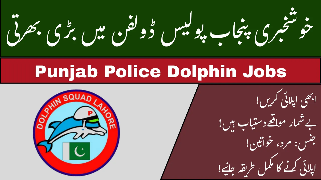 Punjab Police Dolphin Jobs